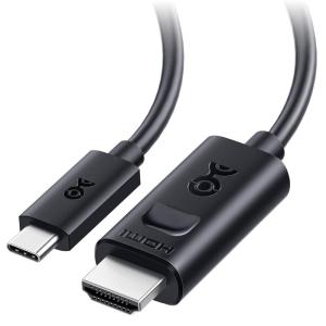 imageCable Matters Unidirectional USB C to HDMI 21 Cable  6ft Support 4K240Hz and 8K60Hz HDR  Thunderbolt 4 Thunderbolt 5 USB 4 Compatible with MacBook Pro XPS ThinkPad  Max 4K 60Hz on macOS10 Feet