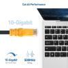 imageCable Matters 10Gbps Pure Copper 24 AWG Cat 6A Ethernet Cable  50ft DirectBurial Rated Waterproof and Weatherproof Outdoor Ethernet Cable with 500 MHz Bandwidth Long Cat6a PoE Cord50 Feet