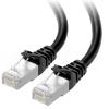 imageCable Matters 10Gbps Snagless Shielded Cat 6A Ethernet Cable  50ft Cat 6A Cable Cat6A Cord Ethernet Cord BlackBlack