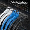 imageCable Matters 10Gbps Snagless Shielded Cat 6A Ethernet Cable  50ft Cat 6A Cable Cat6A Cord Ethernet Cord BlackWhite