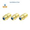 imageCable Matters 10Pack Gold Plated FType Coaxial RG6 Coupler3Pack