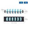 imageCable Matters 12 Fibers OM4OM3 Multimode Patch Panel with 6 x LC UPC Duplex Fiber Optic Adapters  LGX Compatible