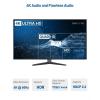 imageCable Matters 1x4 4K HDMI Extender Splitter Supports 164ft for 4K60Hz or 196ft for 4K30Hz Wall Mount 1In4Out HDMI Over Ethernet Splitter Local Monitor LoopOut