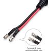imageCable Matters 2 Pack 12V Replacement Cigarette Light Plug Cord with Leads  15A Fuse and Green Indicator Light