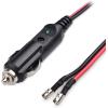 imageCable Matters 2 Pack 12V Replacement Cigarette Light Plug Cord with Leads  15A Fuse and Green Indicator Light