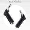 imageCable Matters 2Pack 14 Right Angle TRS Adapter  635mm Right Angle Adapter 14 TRS Audio Connector for Professional Audio Equipment