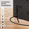 imageCable Matters 2Pack 2 Prong Vizio TV Power Cord Replacement  10ft NEMA 115P to IEC C7 Polarized AC Power Cord for PS2 TV and More6 Feet