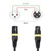 imageCable Matters 2Pack 22AWG Stage Light DMX Cable 10ft  3m with 3Pin XLR Connector 3 Pin XLR Male to Female DMX Lighting Cable25 Feet