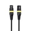 imageCable Matters 2Pack 22AWG Stage Light DMX Cable 10ft  3m with 3Pin XLR Connector 3 Pin XLR Male to Female DMX Lighting Cable25 Feet