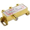 imageCable Matters 2Pack 24 Ghz 4 Way Coaxial Cable Splitter for STB TV Antenna and MoCA Network  All Port Power Passing  Gold Plated and Corrosion Resistant3Way