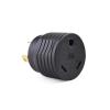 imageCable Matters 2Pack 3 Prong Twist Lock to 30 Amp RV Adapter 30 AMP RV Plug NEMA L530P to TT30R