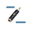 imageCable Matters 2Pack 35mm to 14 Adapter 18 Male to 14 Female Microphone Adapter Jack 635mm to 35mm Headphone Jack Adaptor