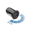 imageCable Matters 2Pack 48A 24W Flush Mount Dual USB Car Charger Compact Mini Car USB Charger for Smartphones and Tablets