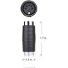 imageCable Matters 2Pack 5 Pin DIN MIDI Coupler Gender Changer MIDI Extender Adapter