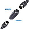 imageCable Matters 2Pack 5 Pin DIN MIDI Coupler Gender Changer MIDI Extender Adapter