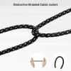 imageCable Matters 2Pack Braided 14 Inch TS to TS Electric Guitar Cable  6ft Guitar CordGuitarAmp CordInstrument Cable for ElectricGuitar Mandolin Bass AMP Keyboard Mixer Equalizer3 ft