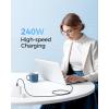 imageCable Matters 2Pack Extreme Flexible 240W USB C Charging Cable  6ft Up to 240W Charging 480Mbps No Video Support USB C Charger Cable for MacBook Pro iPadPro Dell XPS Surface Pro BlackBlack