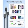 imageCable Matters 2Pack Extreme Flexible 240W USB C Charging Cable  6ft Up to 240W Charging 480Mbps No Video Support USB C Charger Cable for MacBook Pro iPadPro Dell XPS Surface Pro BlackBlack
