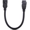 imageCable Matters 2Pack HDMI Keystone Jack Pigtail Cable in Black  8 Inches