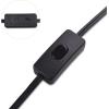 imageCable Matters 2Pack Hanging Light Cord with Switch  15ft Pendant Light Cord with Plug BlackBlack
