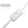 imageCable Matters 2Pack Hanging Light Cord with Switch  15ft Pendant Light Cord with Plug BlackWhite
