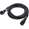 imageCable Matters 2Pack Low Profile Flat Plug Extension Cord Power Extension Cable 10 Feet NEMA 515P to NEMA 515R15 Feet
