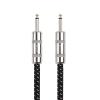 imageCable Matters 2Pack Premium Braided 12 AWG 14 Inch Speaker Cable 6 ft with 635mm TS Connector6 ft