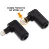 imageCable Matters 2Pack Right Angle Toslink Adapter Toslink Extension Male to Female
