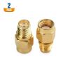 imageCable Matters 2Pack SMA Female to RPSMA Male Adapter SMA Male to Female Reverse Polarity Gender Changer Adapter