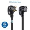 imageCable Matters 3 Prong 30 AMP RV Extension Cord  25ft RV Power Cord 30 Amp NEMA TT30P to TT30R  25 Feet15 ft