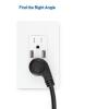 imageCable Matters 3Outlet 3 Prong Extension Cord 8 Feet 3Outlet Splitter Adapter with Extension Cord in Black