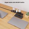 imageCable Matters 3Pack 2 Prong Outlet Switch ON Off Plugin Switch for Outlet WhiteBlack