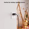 imageCable Matters 3Pack 2 Prong Outlet Switch ON Off Plugin Switch for Outlet WhiteBlack