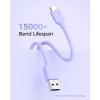 imageCable Matters 3Pack Extreme Flexible USB A to USB C Cable 6ft in White Support Apple CarPlay Android Auto USBA to USBC Charging Cable for iPhone 1615 Pro Max Plus Galaxy S23Multicolored