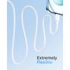imageCable Matters 3Pack Extreme Flexible USB A to USB C Cable 6ft in White Support Apple CarPlay Android Auto USBA to USBC Charging Cable for iPhone 1615 Pro Max Plus Galaxy S23White