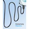 imageCable Matters 3Pack Extreme Flexible USB A to USB C Cable 6ft in White Support Apple CarPlay Android Auto USBA to USBC Charging Cable for iPhone 1615 Pro Max Plus Galaxy S23Black