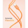 imageCable Matters 3Pack Extreme Flexible USB A to USB C Cable 6ft in White Support Apple CarPlay Android Auto USBA to USBC Charging Cable for iPhone 1615 Pro Max Plus Galaxy S23Multicolored