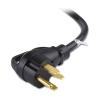 imageCable Matters 4 Prong 30 AMP to 50 AMP RV Adapter  15ft NEMA 1450P to L1430R 50A to 30A Generator Adapter RV Cord Black