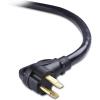 imageCable Matters 4 Prong 50 AMP RV Extension Cord 25 ft with EasyGrip Handles 68 AWG NEMA 1450 Extension Cord Compatible with Tesla ChargerEV Charger  J1772 Charger NEMA 1450P to 1450R25 Feet
