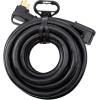 imageCable Matters 4 Prong 50 AMP RV Extension Cord 25 ft with EasyGrip Handles 68 AWG NEMA 1450 Extension Cord Compatible with Tesla ChargerEV Charger  J1772 Charger NEMA 1450P to 1450R25 Feet
