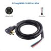 imageCable Matters 4 Prong Replacement 50 AMP RV Power Cord  25ft 68 AWG Generator Extension Cord Compatible with Tesla ChargerEV Charger  J1772 Charger NEMA 1450P to 4 Wire10 Feet