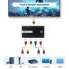 imageCable Matters 48Gbps 4Port HDMI 21 Switch  4K 120Hz  8K 60Hz 4Port HDMI Switch for PS5 Xbox Series XS Apple TV Gaming Monitor 4K  8K TV and More