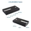 imageCable Matters 48Gbps 4Port HDMI 21 Switch  4K 120Hz  8K 60Hz 4Port HDMI Switch for PS5 Xbox Series XS Apple TV Gaming Monitor 4K  8K TV and More