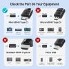 imageCable Matters 48Gbps 8K Mini HDMI to HDMI 21 Cable  66ft Supports 8K60Hz  4K240Hz with HDR MiniHDMI Cable Works with DSLR Camera Camcorder Portable ScreenMonitor and Raspberry Pi Zero1 Foot