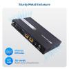 imageCable Matters 4K60Hz 4K HDMI Extender Splitter 1x2 with Local Loopout IR Extension and Dual Remote Display Support  Extends 4K60Hz Video up to 115ft 1080P60Hz Video to 197ft