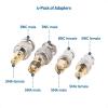 imageCable Matters 4Pack SMA to BNC Adapter Kit BNC to SMA Adapter Kit SMA to BNC Gender Changer and Connector Adapter Kit