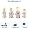 imageCable Matters 4Pack SMA to BNC Adapter Kit BNC to SMA Adapter Kit SMA to BNC Gender Changer and Connector Adapter Kit