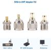 imageCable Matters 4Pack SMA to UHF Adapter Kit UHF to SMA Adapter KitSMA to UHF Gender Changer and Connector Adapter Kit