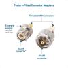 imageCable Matters 4Pack SMA to UHF Adapter Kit UHF to SMA Adapter KitSMA to UHF Gender Changer and Connector Adapter Kit