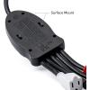 imageCable Matters 5 Outlet Power Cord Splitter Power Squid Outlet Multiplier with Extra Long 10 Foot Power Cord and Color Coded Receptacles
